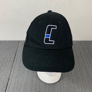 Augusta Sportswear Baseball Hat Youth Adjustable Black Jersey Mesh Strapback Cap